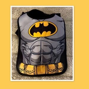 Batman Caped Bib (detachable Cape on back)